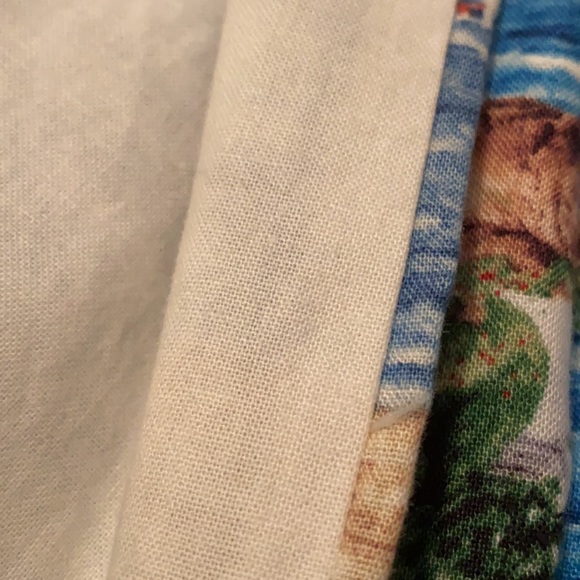 Vintage ocean scape curtains. Lighthouses, sailboats - Picture 6 of 8